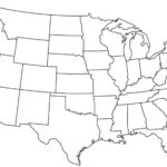 Coloring : Blank Template Of The United States Akali Us regarding Blank Template Of The United States