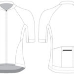 Custom Blank Cycling Jersey Design Template - Cyclingbox intended for Blank Cycling Jersey Template