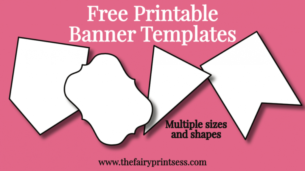 Free Printable Banner Templates - Blank Banners For Diy intended for Diy Banner Template Free