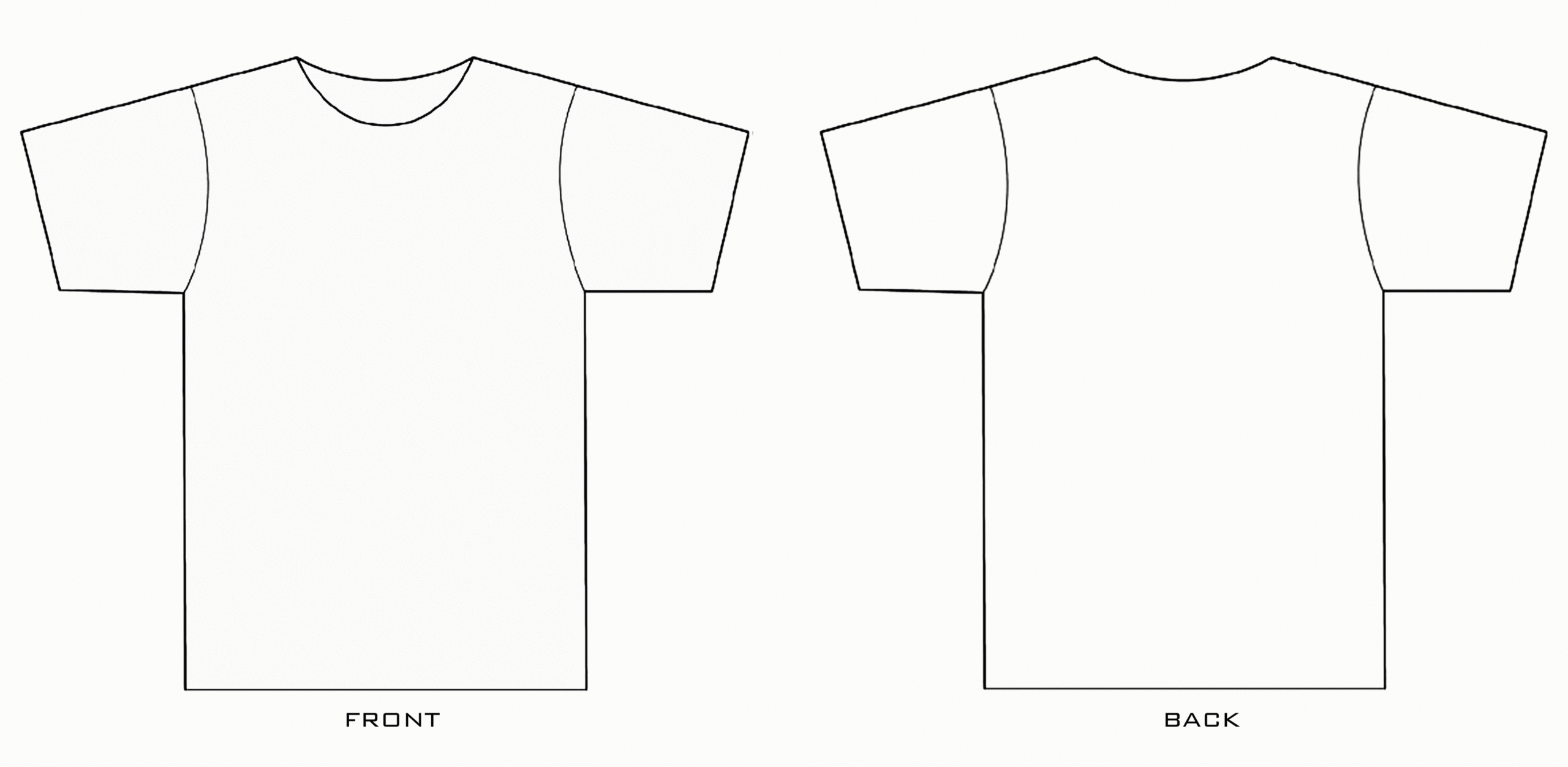 Blank T Shirt Design Template Psd - Business Template Inspiration